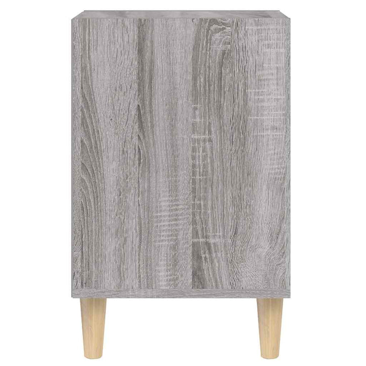tv-bord 100x35x55 cm konstrueret træ grå sonoma-eg