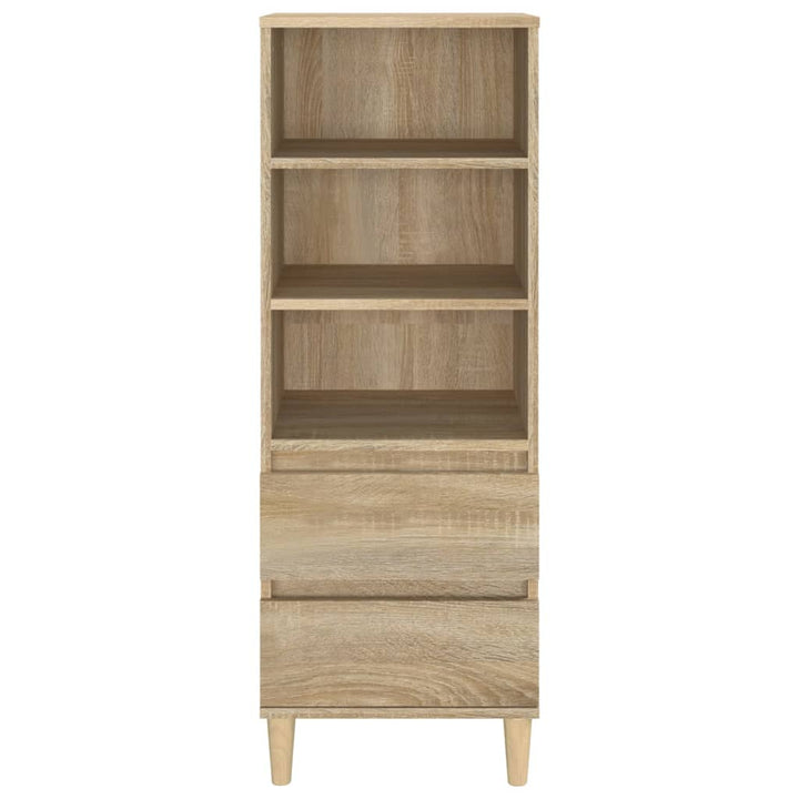 skab 40x36x110 cm konstrueret træ Sonoma-eg