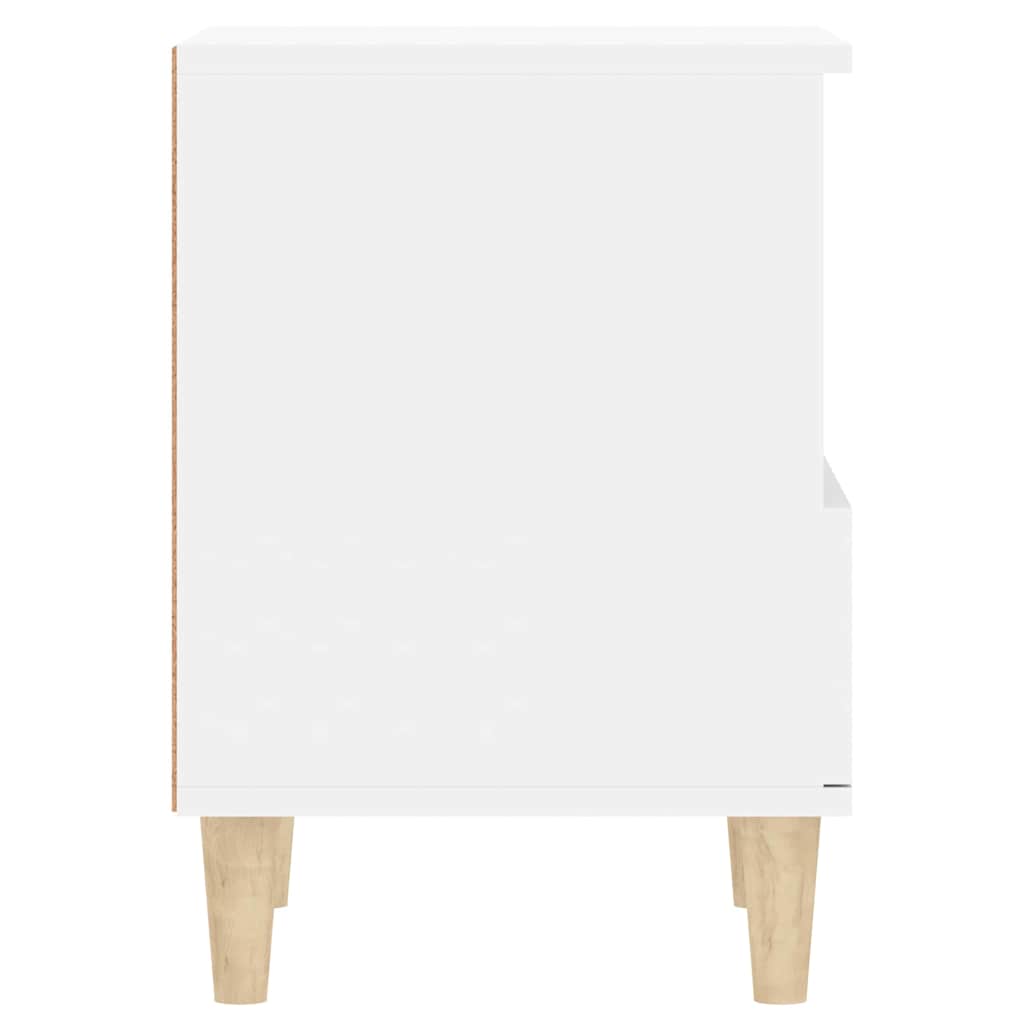 sengeborde 2 stk. 40x35x50 cm hvid