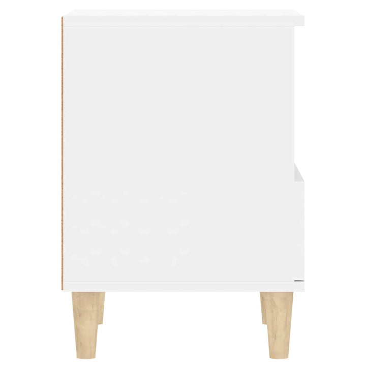sengeborde 2 stk. 40x35x50 cm hvid