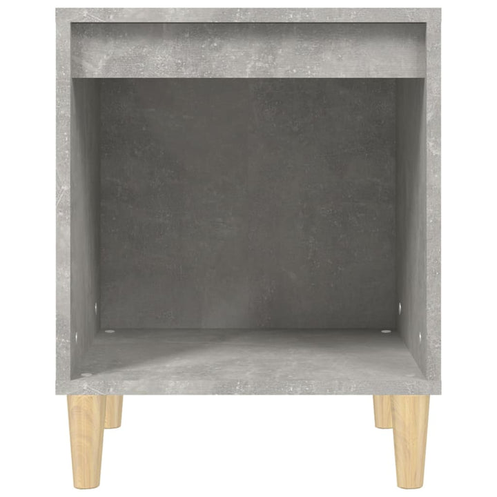 sengebord 40x35x50 cm 2 stk. betongrå