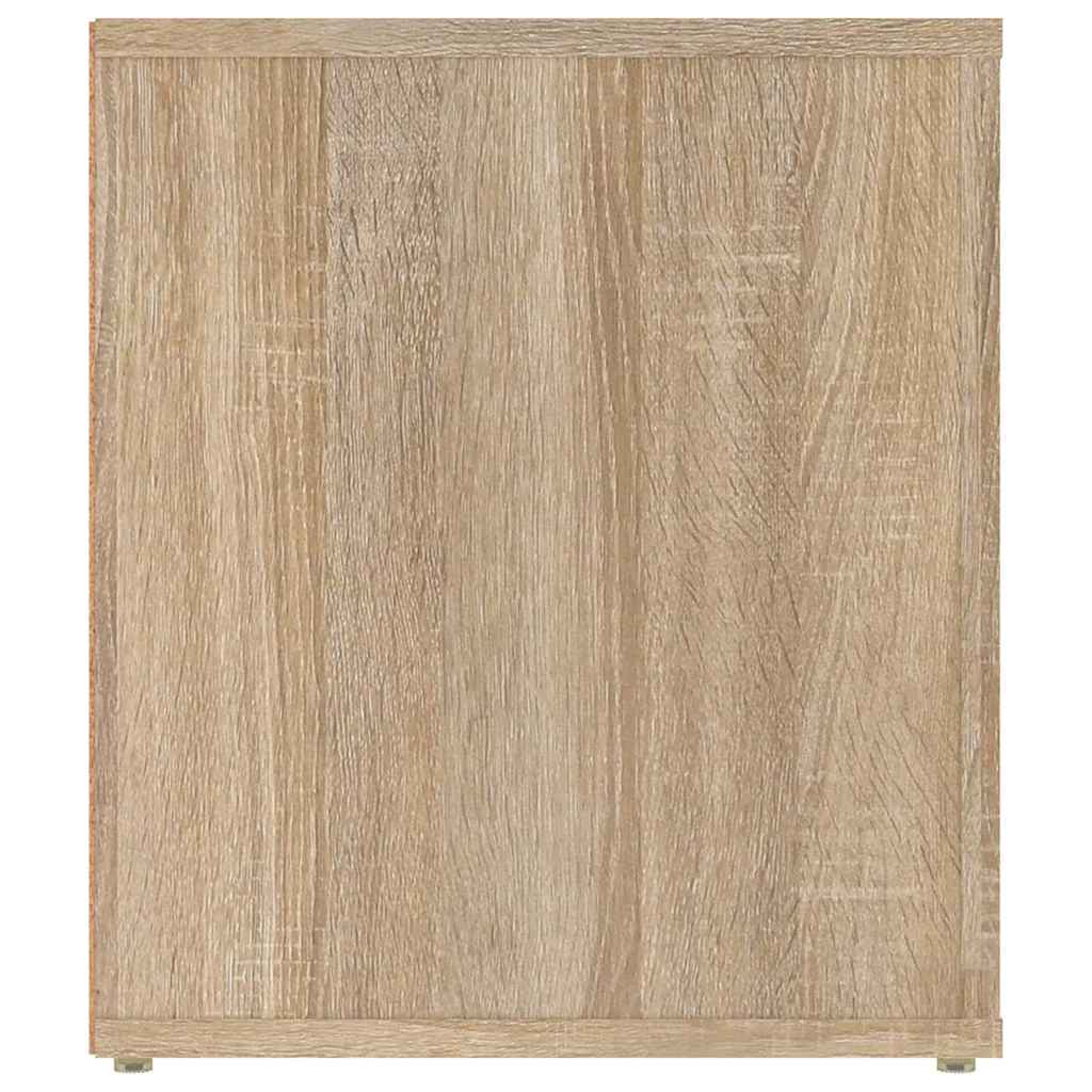 tv-bord 100x35x40 cm konstrueret træ sonoma-eg