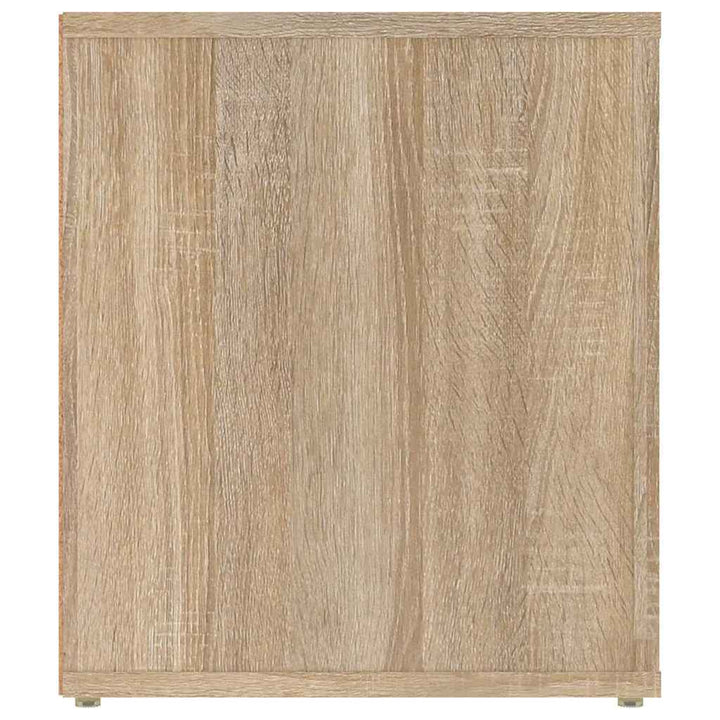 tv-bord 100x35x40 cm konstrueret træ sonoma-eg