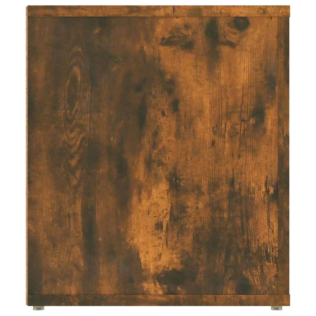 tv-bord 100x35x40 cm konstrueret træ røget egetræsfarve