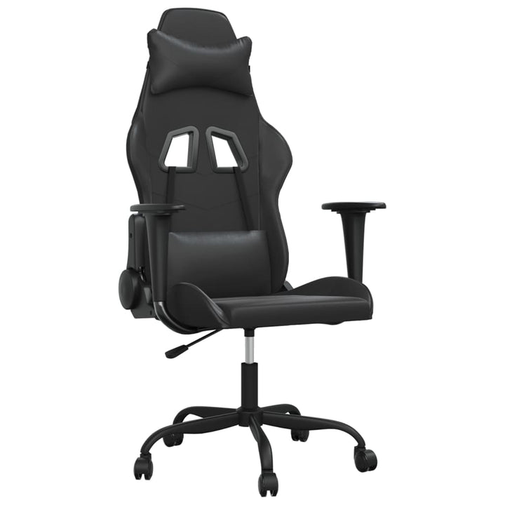 gamingstol kunstlæder sort