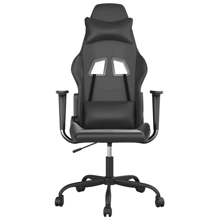 gamingstol kunstlæder sort