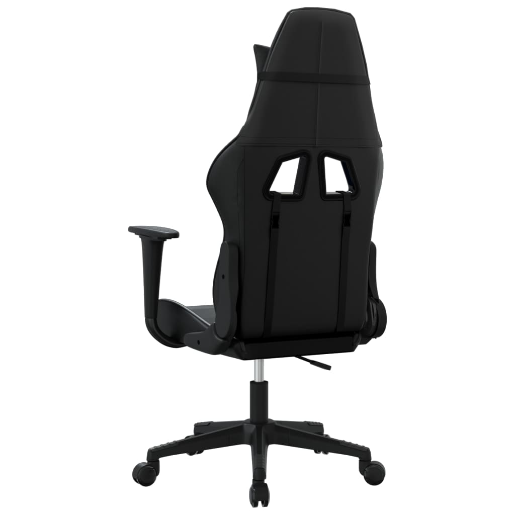 gamingstol kunstlæder sort