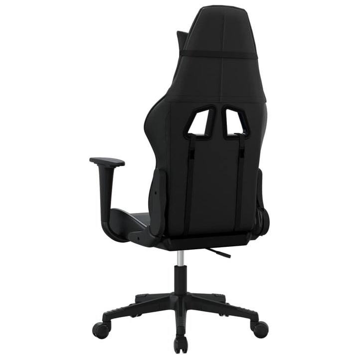 gamingstol kunstlæder sort