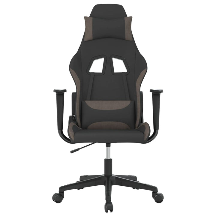 gamingstol stof sort og gråbrun