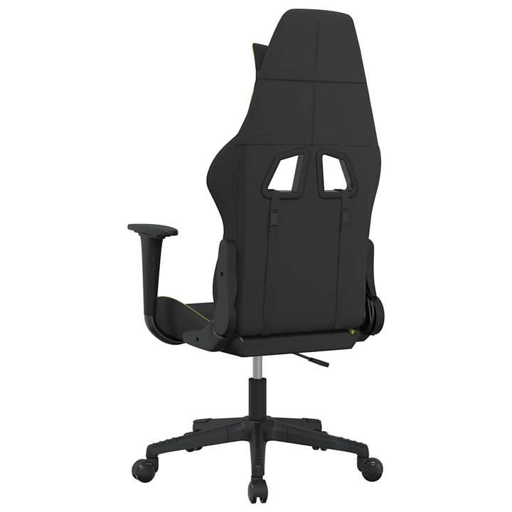 gamingstol stof Sort og lysegrønt stof