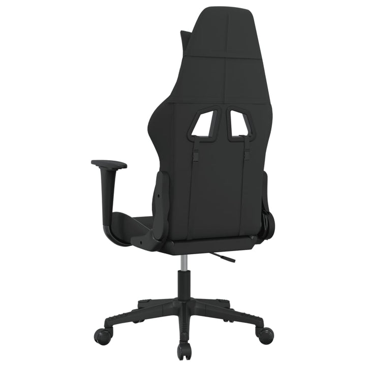 gamingstol stof sort og blå