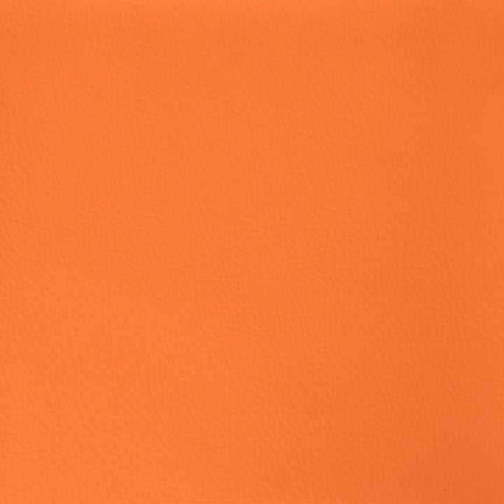 gamingstol kunstlæder sort og orange