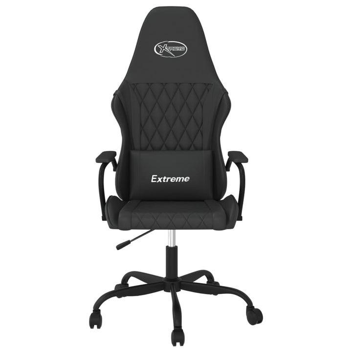 gamingstol kunstlæder sort