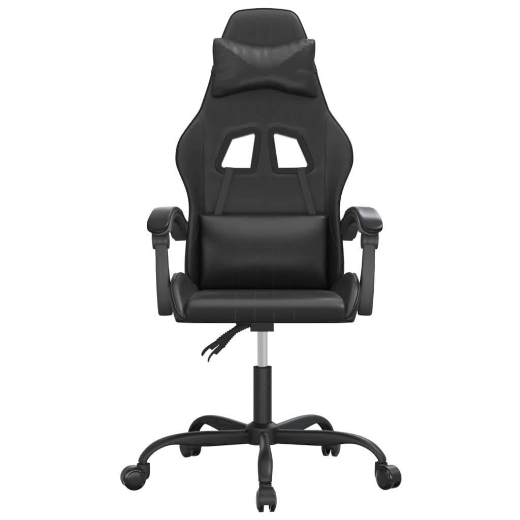 gamingstol kunstlæder sort