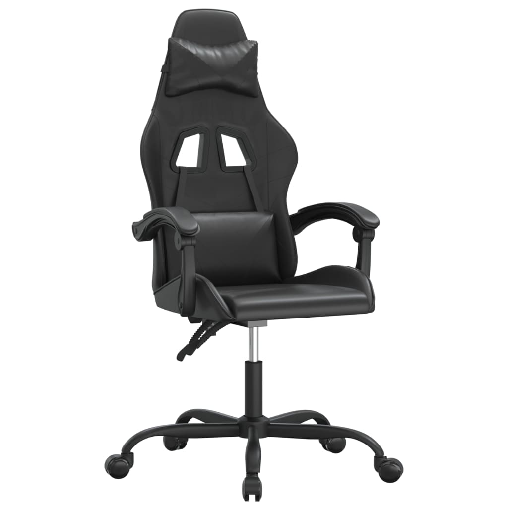 gamingstol kunstlæder sort