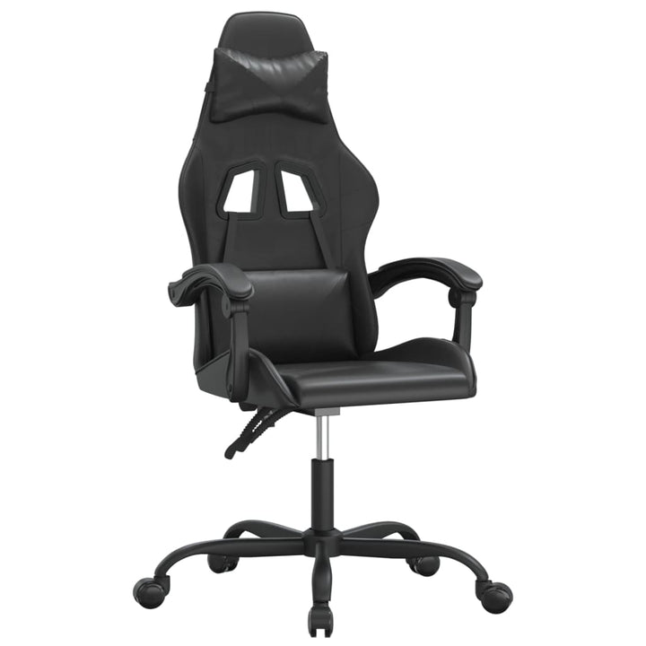 gamingstol kunstlæder sort