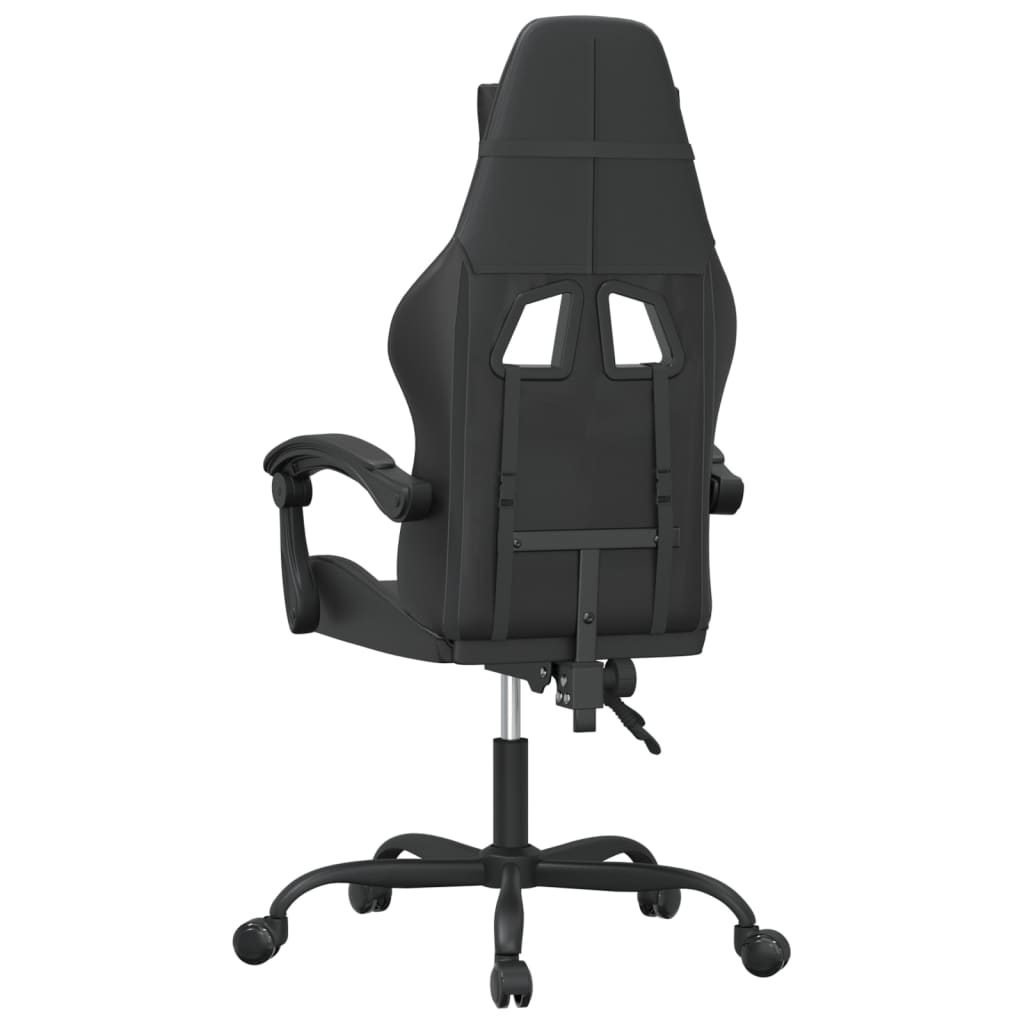 gamingstol kunstlæder sort