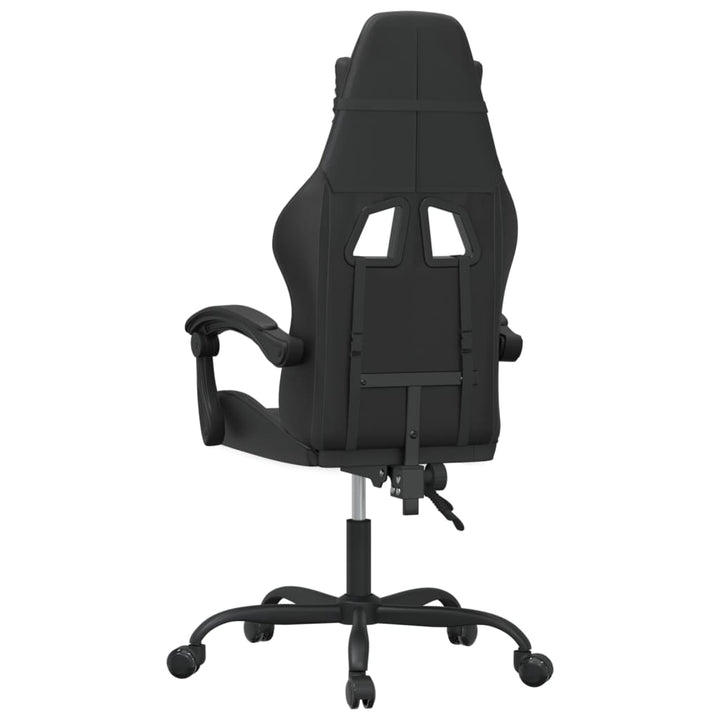 gamingstol kunstlæder sort