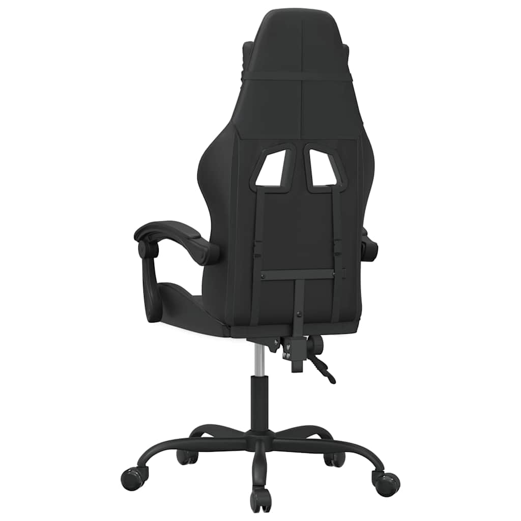 gamingstol kunstlæder sort