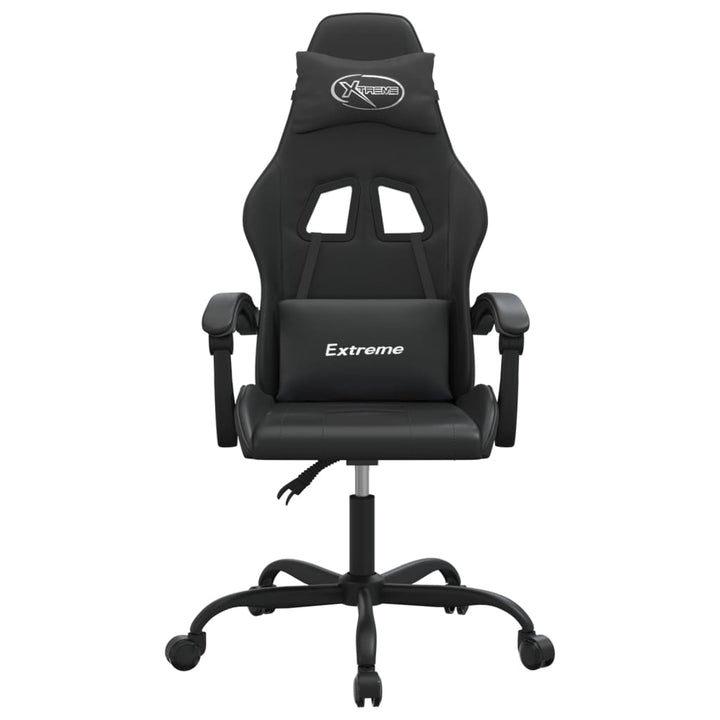gamingstol kunstlæder sort