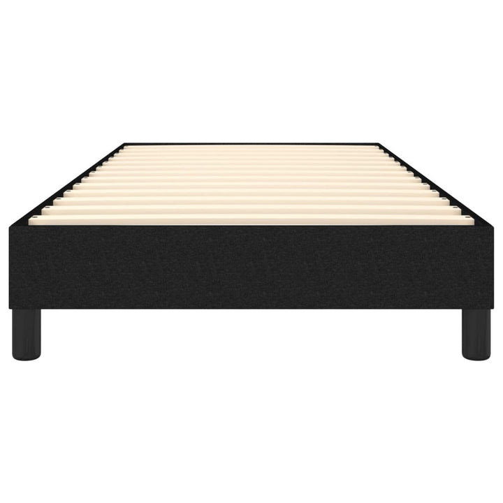 Boxspring sengeramme 80x200 cm stof sort