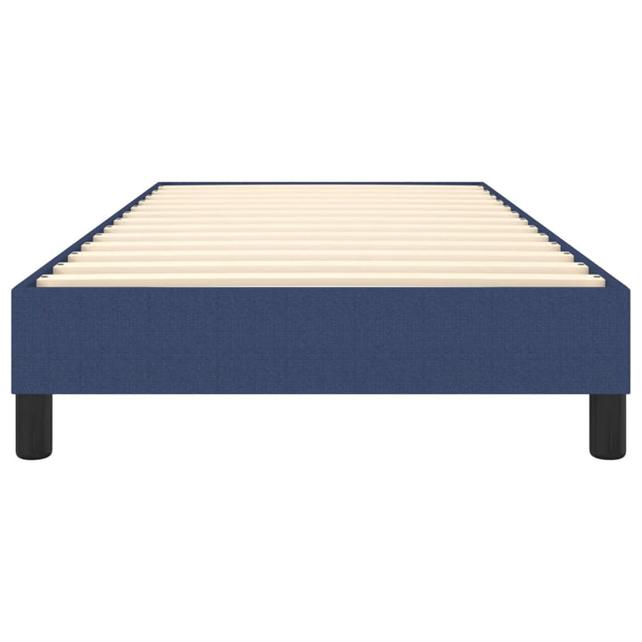 Boxspring sengeramme 80x200 cm stof blå