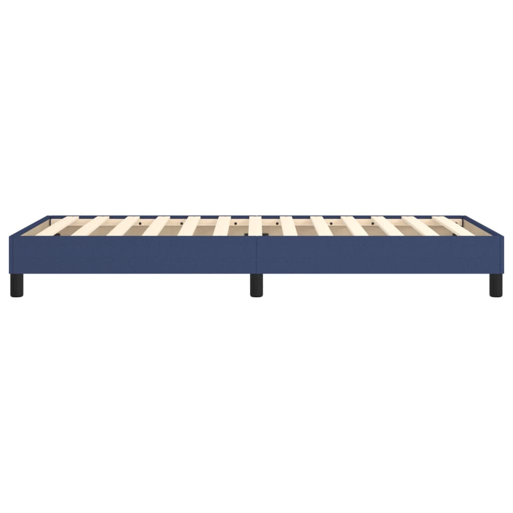 Boxspring sengeramme 80x200 cm stof blå