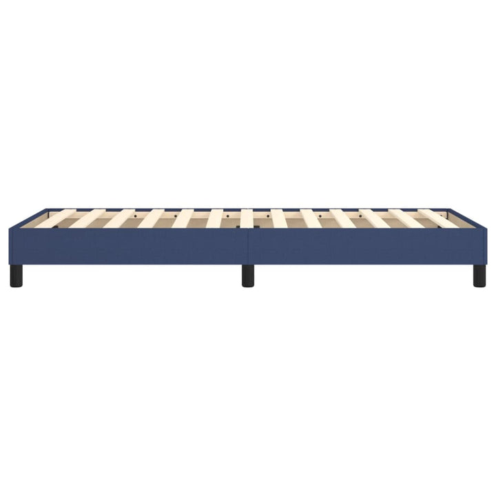 Boxspring sengeramme 80x200 cm stof blå