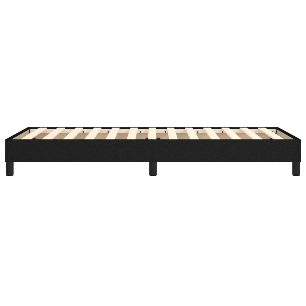 Boxspring sengeramme 90x190 cm stof sort