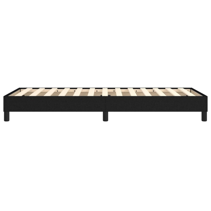Boxspring sengeramme 90x190 cm stof sort