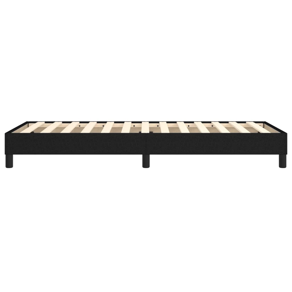 Boxspring sengeramme 90x200 cm stof sort