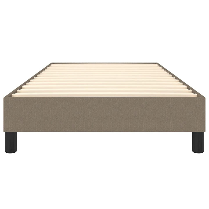 Boxspring sengeramme Taupe 100x200 cm Stof