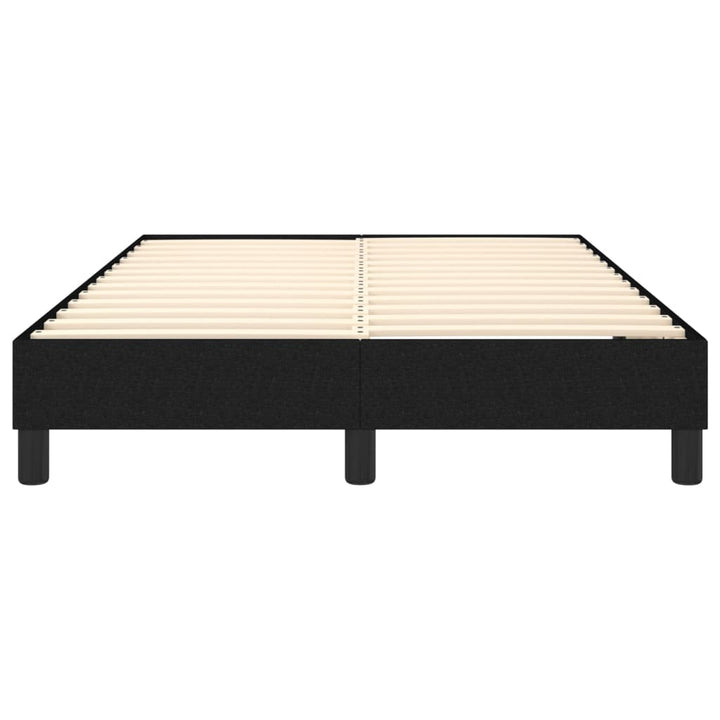 Boxspring sengeramme Sort 120x200 cm Stof