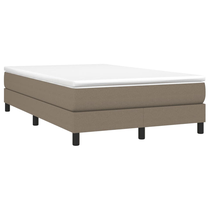 Boxspring sengeramme Taupe 120x200 cm Stof