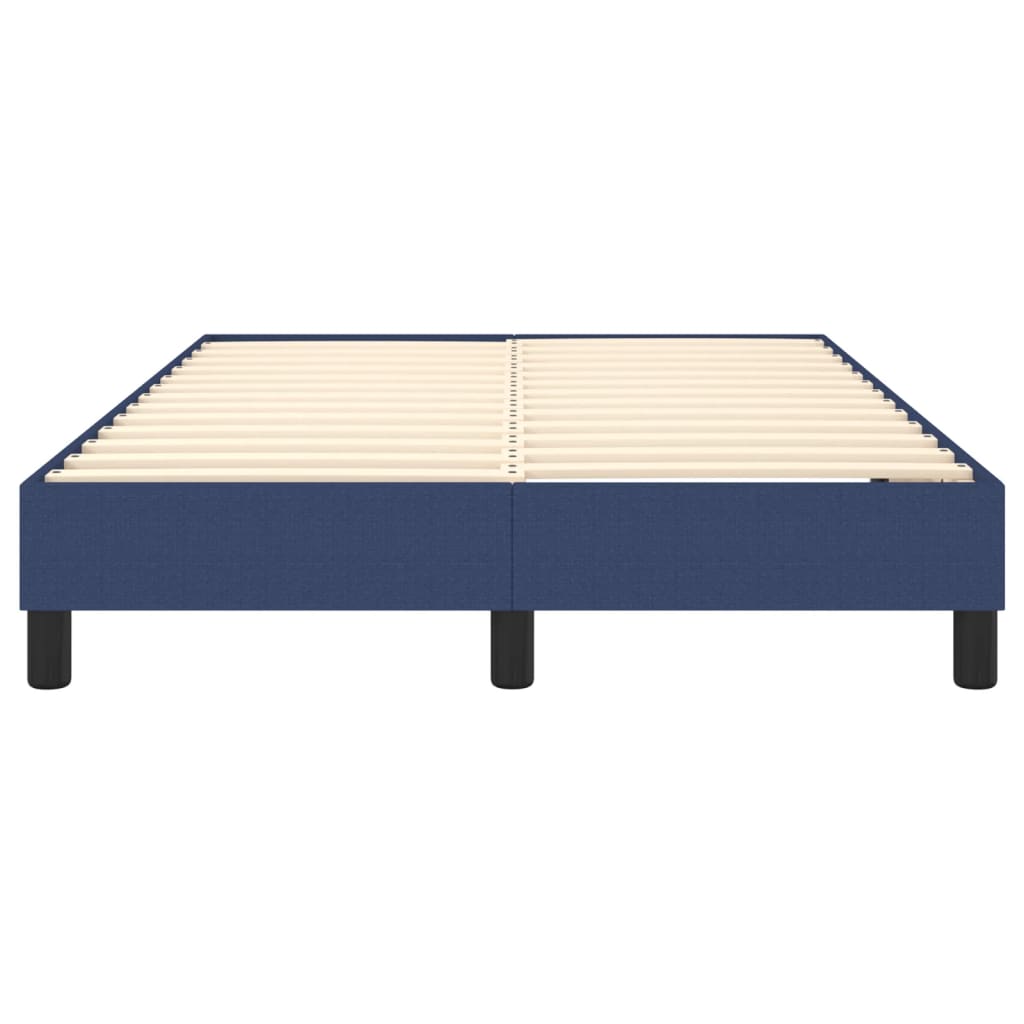 Boxspring sengeramme 120x200 cm stof blå
