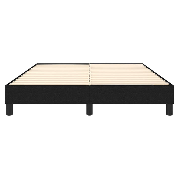 Boxspring sengeramme 140x200 cm stof sort