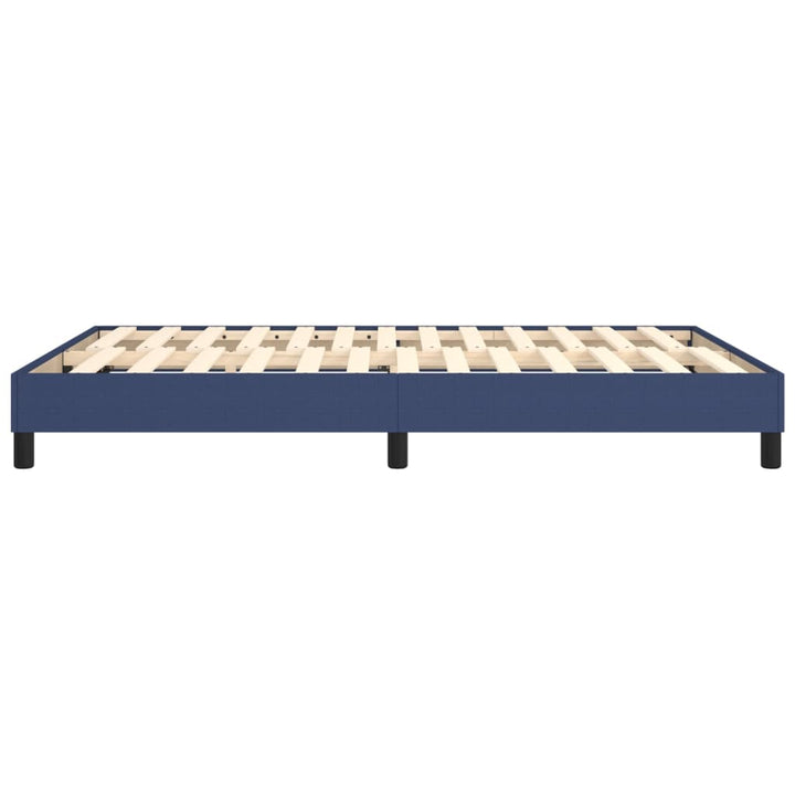 Boxspring sengeramme 140x200 cm stof blå
