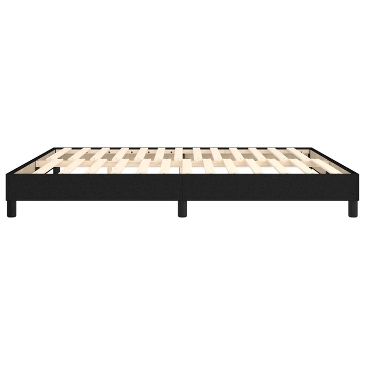 Boxspring sengeramme 160x200 cm stof sort