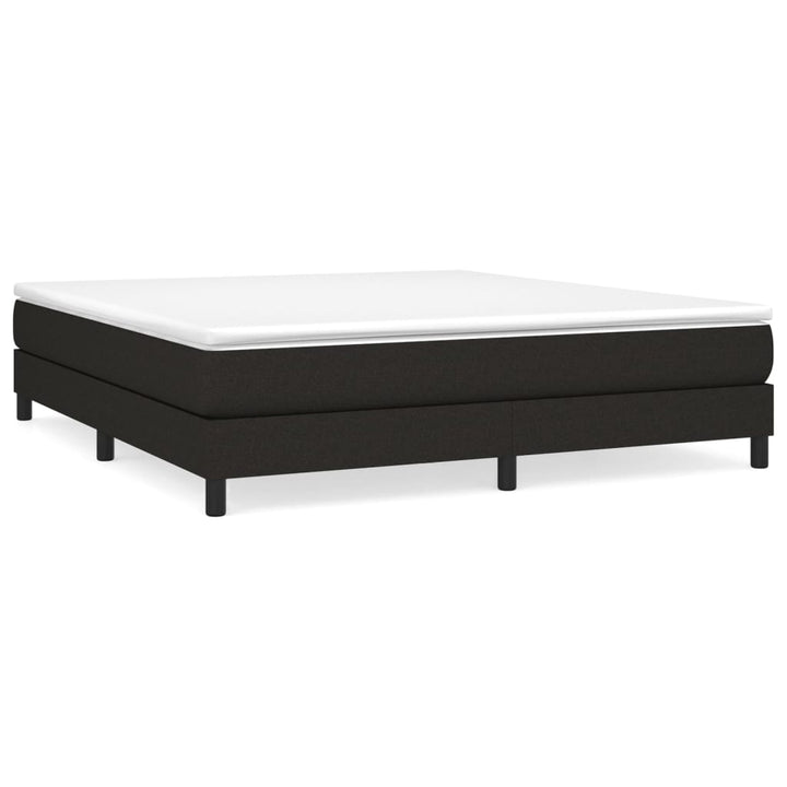 Boxspring sengeramme 180x200 cm stof sort