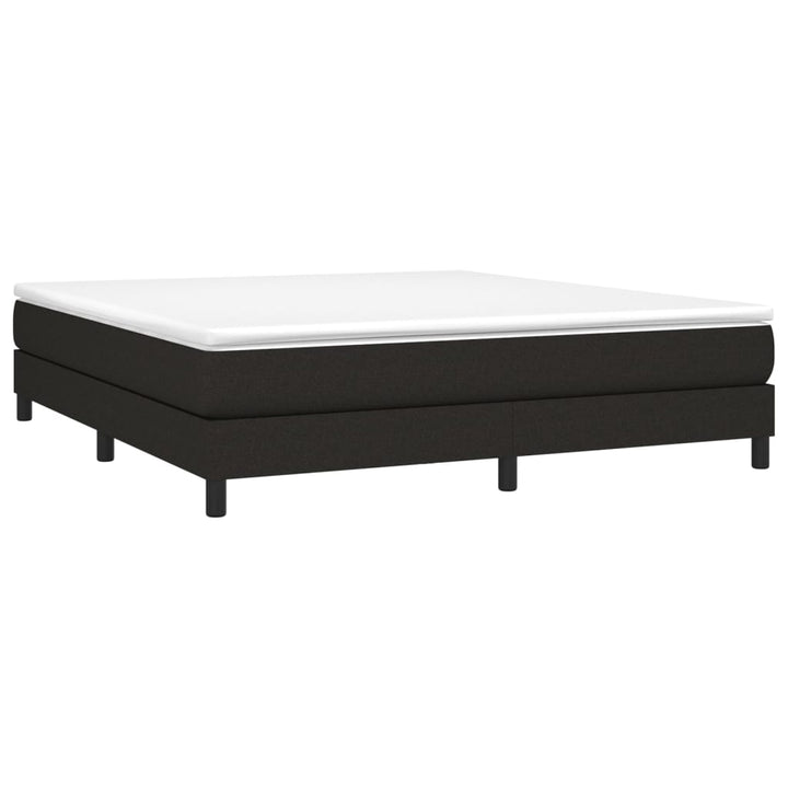 Boxspring sengeramme 180x200 cm stof sort