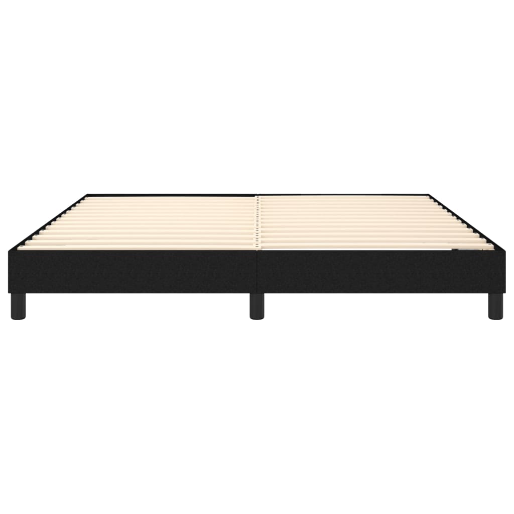 Boxspring sengeramme 180x200 cm stof sort