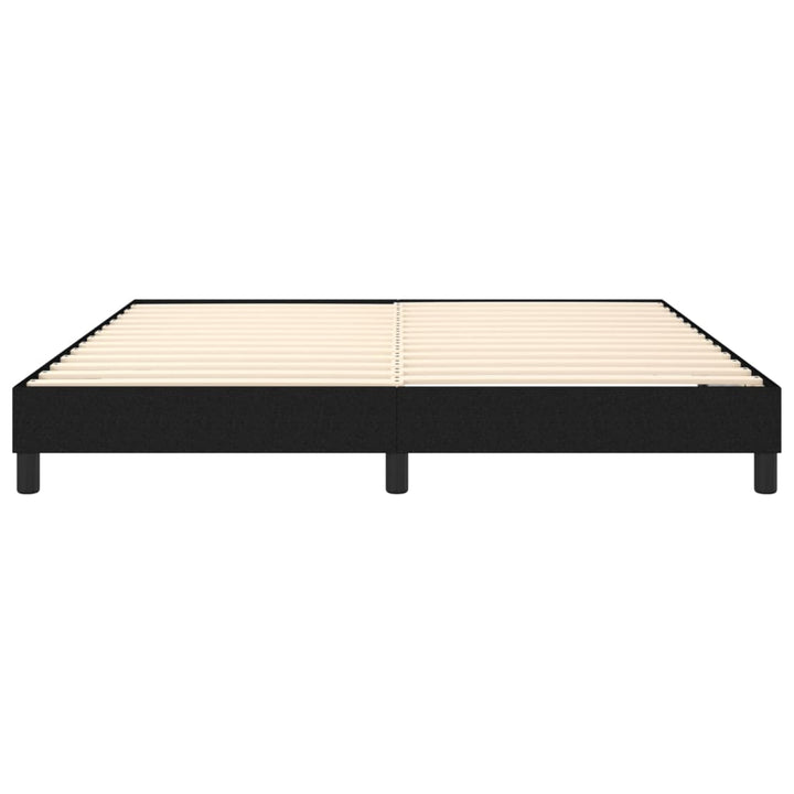 Boxspring sengeramme 180x200 cm stof sort