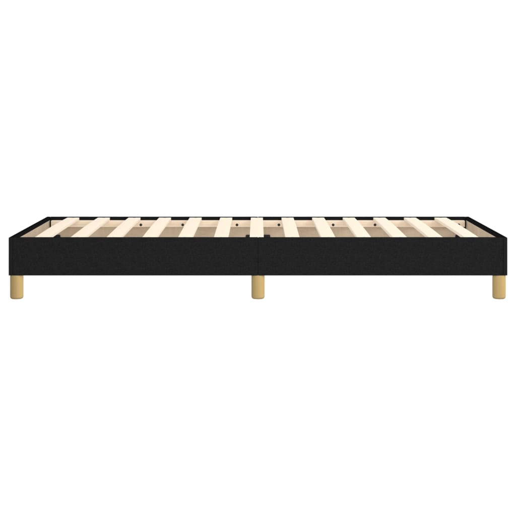 Boxspring sengeramme 80x200 cm stof sort