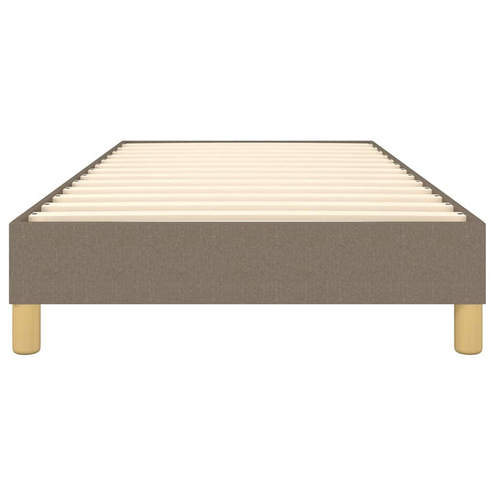 Boxspring sengeramme 80x200 cm stof gråbrun