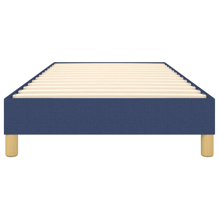 Boxspring sengeramme 80x200 cm stof blå