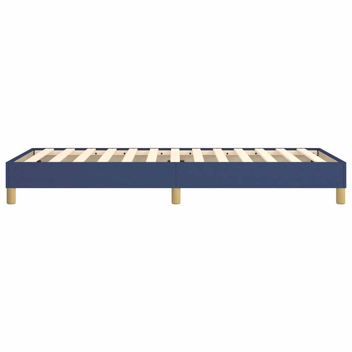 Boxspring sengeramme 80x200 cm stof blå