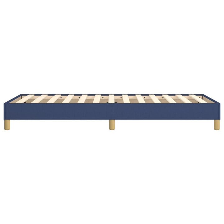 Boxspring sengeramme 90x190 cm stof blå