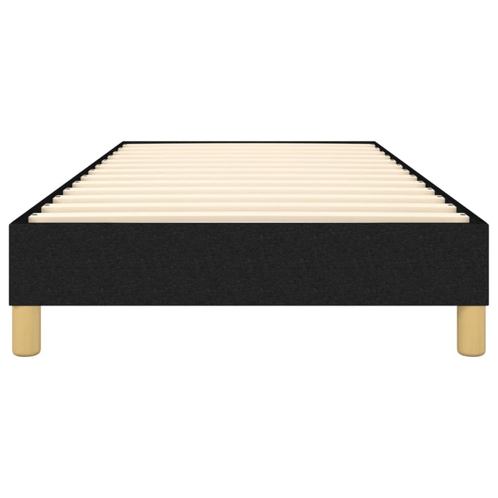 Boxspring sengeramme 90x200 cm stof sort