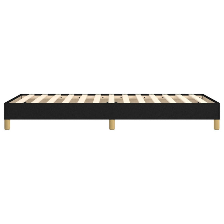 Boxspring sengeramme Sort 100x200 cm Stof