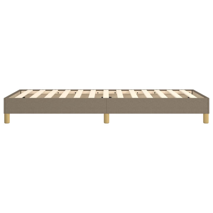 Boxspring sengeramme Taupe 100x200 cm Stof